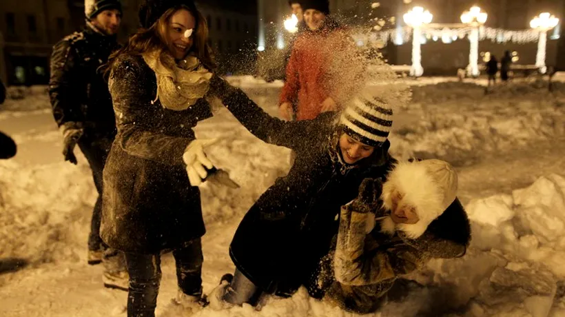 GALERIE FOTO. Cum arată România după primele ninsori 