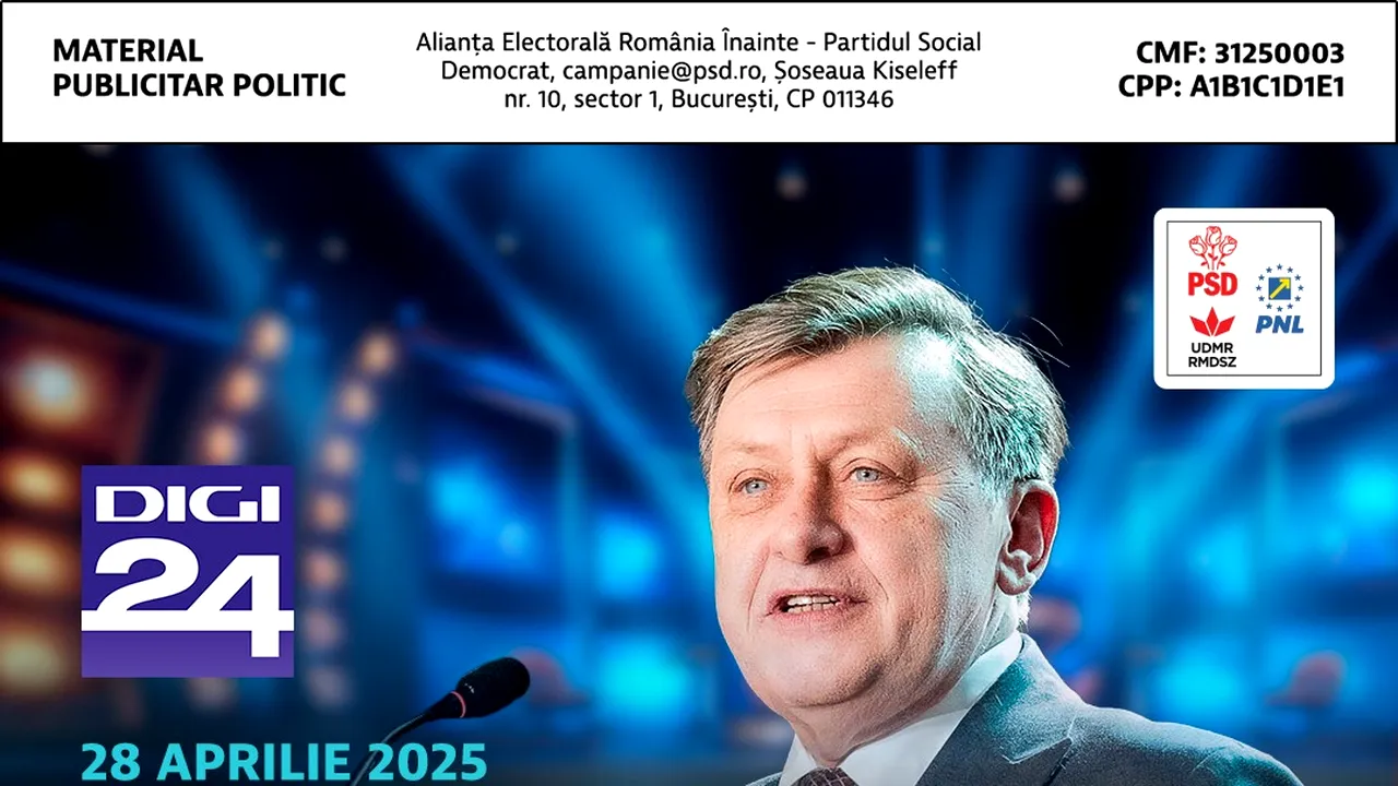 Crin Antonescu, mesaj puternic transmis în direct la TV: 