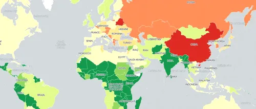 Țara în care se fumează cel mai mult. Cum arată harta consumului de țigări la nivel mondial