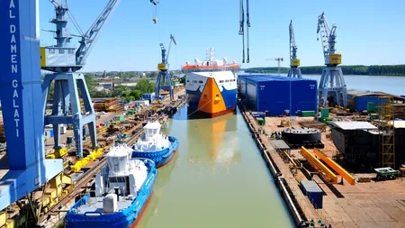 Cum arată cea mai bună navă din lume în 2016, construită de români, la Galați