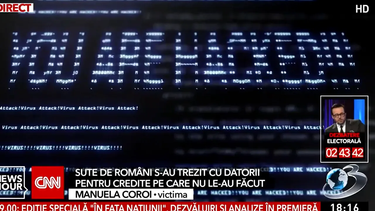 Sute de români s-au trezit cu datorii pentru credite pe care nu le-au făcut. 24% dintre români au fost victimele hackerilor în ultimul an