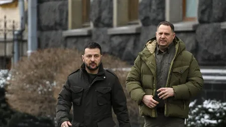 Demisie la Kiev. Șeful de cabinet al preşedintelui ucrainean Volodimir Zelenski, Andrii Iermak, și-a dat demisia