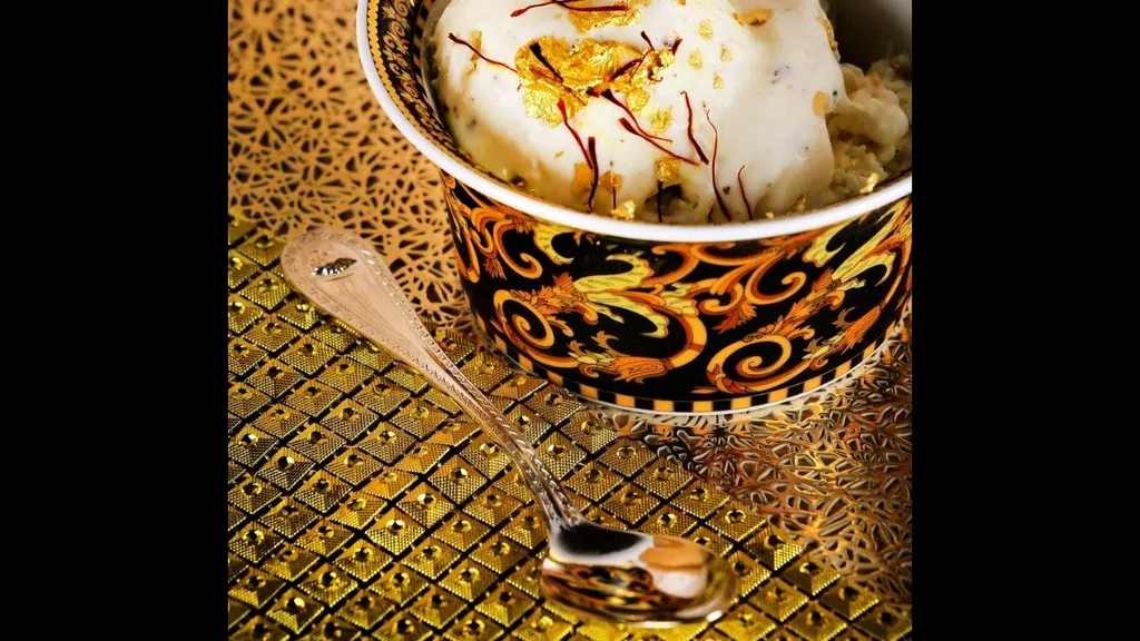 Dubai vinde una dintre cele mai scumpe înghețate din lume. Reţeta este una inedită