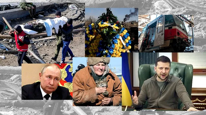 LIVE UPDATE | Rusia invadează Ucraina - ziua 27: Cel puțin 117 copii au fost uciși de la începutul invaziei, în Ucraina / Incendii de vegetație în apropiere de Cernobîl / Ziaristul rus Dmitri Muratov își scoate la licitație Premiul Nobel pentru Pace pentru refugiații ucraineni