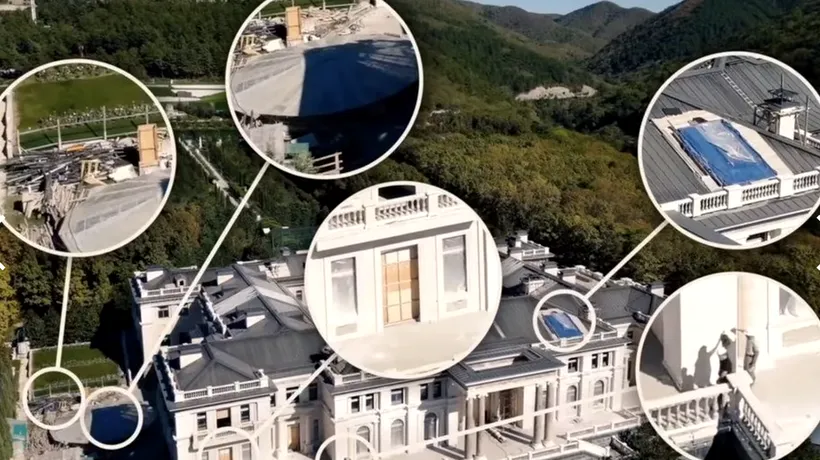 Cum arată palatul în care s-ar putea ascunde Vladimir Putin după crimele de război comise în Ucraina