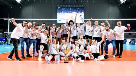 CSO Voluntari a scris ISTORIE! A devenit campioana României la volei feminin