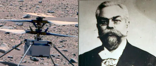 19 APRILIE, calendarul zilei: Primul zbor pe Marte al elicopterului <i class='ep-highlight'>NASA</i> Ingenuity/ Se naște Anghel Saligny