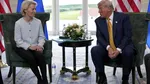 Amenințarea unui război comercial SUA-UE, în creștere. Discuțiile despre soarta economiei mondiale au loc între Donald Trump și Ursula von der Leyen