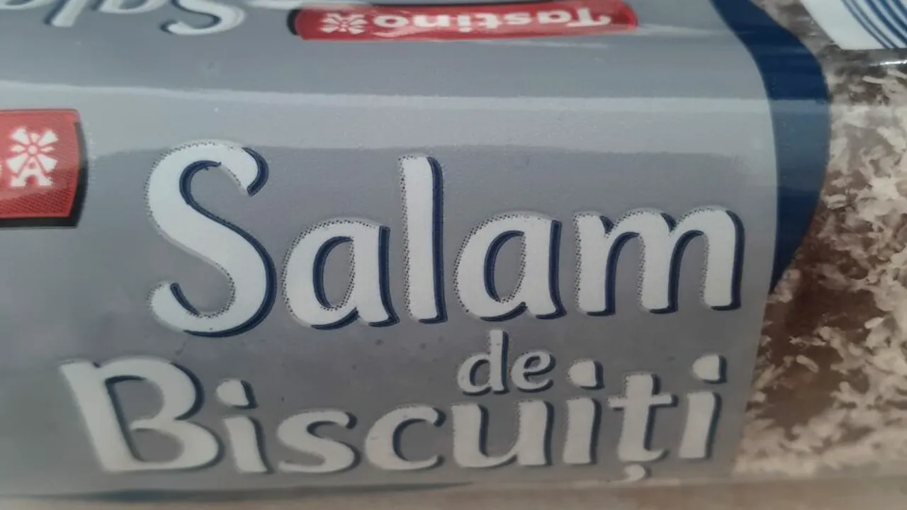 Ce conține, de fapt, salamul de biscuiți Tastino care se vinde la Lidl, în România