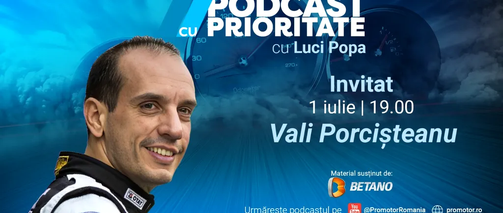 Vali Porcișteanu este invitatul cu numărul 11 al „Podcast cu Prioritate”