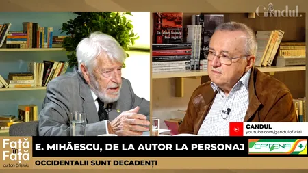 VIDEO | Academicianul Eugen Mihăescu: „Adevărul este că Occidentul va pierde. Mi-e teamă că nu apuc să văd ce se va întâmpla”