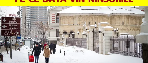 Meteorologii Accuweather au modificat prognoza în România | Pe ce dată exactă vin ninsorile în București