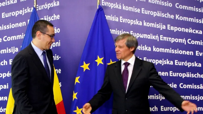 Mesajul premierului Victor Ponta pentru fostul comisar european Dacian Cioloș