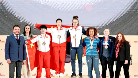 Loredana Toma a câștigat două medalii de aur la Mondialele de haltere și a stabilit un nou record mondial! VIDEO