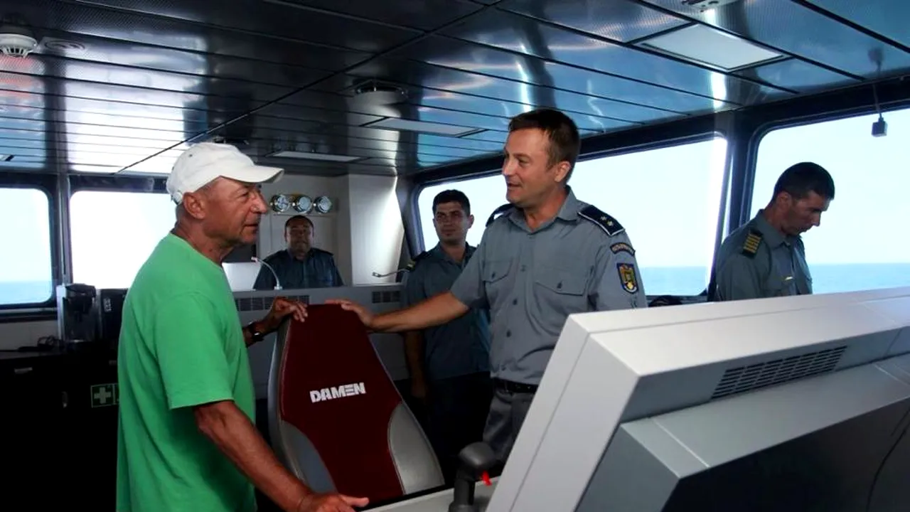 Brevetul de comandant de navă al lui Băsescu, reconfirmat: Pentru mine nu poate fi ceva spectaculos