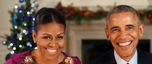 Soții Obama, ultimul mesaj de Crăciun transmis de la Casa Albă