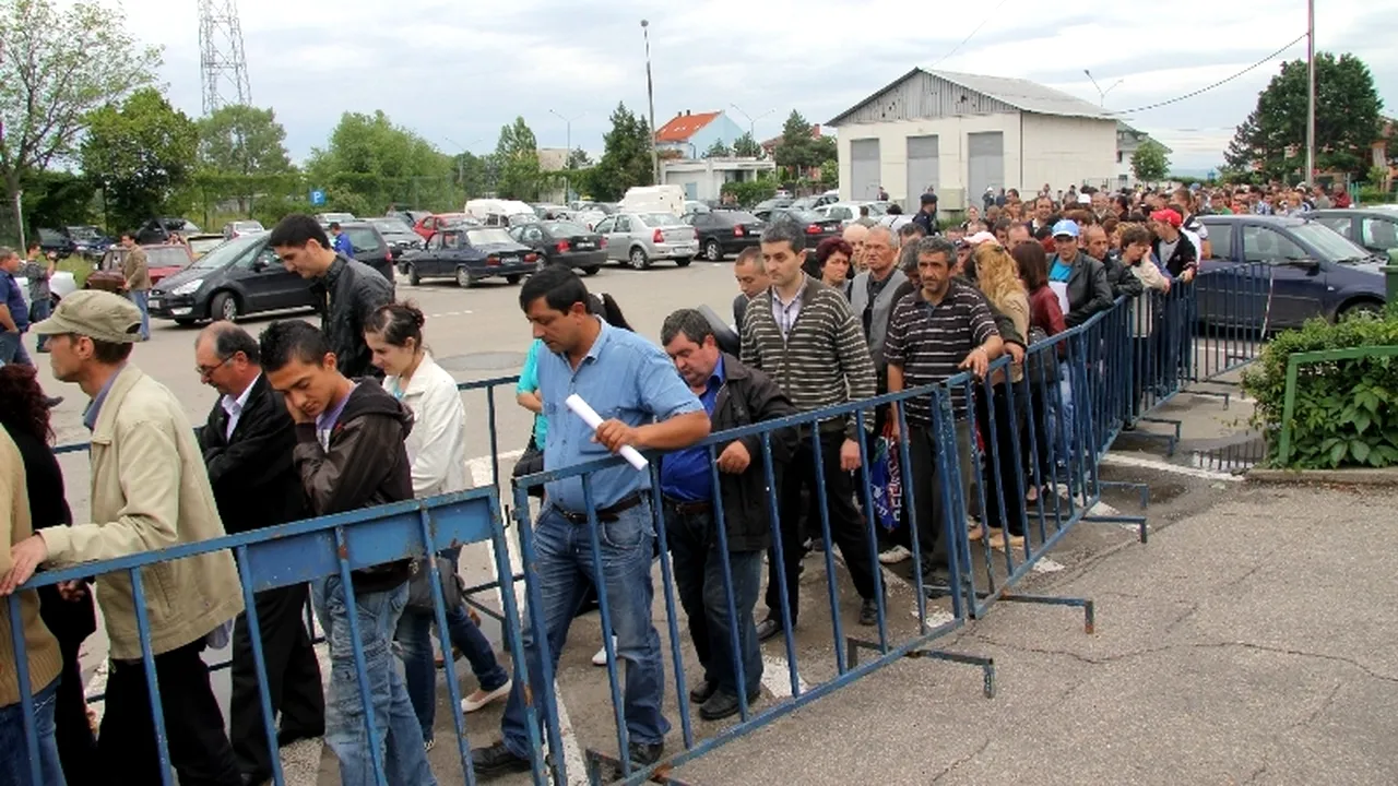 INS: Rata șomajului a scăzut ușor în iulie, la 7%, iar numărul șomerilor a ajuns la 694.000 persoane