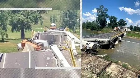 DNA a preluat ancheta în cazul podului prăbușit de la Luțca, de peste Siret. Suspiciuni de corupție în cazul contractului încheiat de Consiliul Județean Neamț