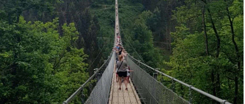 Cel mai înalt pod suspendat din Europa va fi CONSTRUIT într-o comună din România