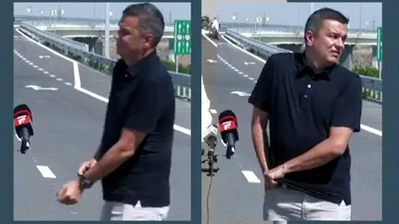 De ce și-a scos Sorin Grindeanu ceasul de la mână în timpul unei declarații de presă pe A0. Explicațiile ministrului pentru gestul devenit viral