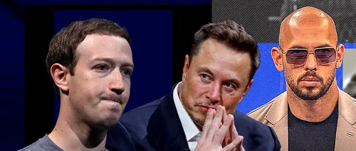 Andrew Tate se oferă să-l ANTRENEZE pe Elon Musk pentru „bătălia în cușcă” cu Mark Zuckerberg. Ce stil de luptă au ales miliardarii