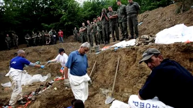 Rămășițe umane au fost descoperite pe locul unei posibile gropi comune în sudul Serbiei