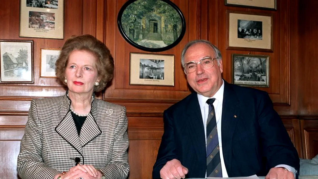 Fostul cancelar german Helmut Kohl, într-o carte controversată: Margaret Thatcher dormea la summituri, iar prințul Philip este un 