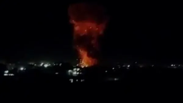 Pakistanul a bombardat Kabul. Imagini cu o explozie în capitala Afganistanului
