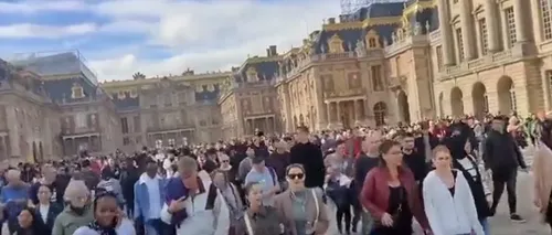 VIDEO. Amenințare cu bomba la Palatul Versailles. Circa 2.000 de persoane au fost evacuate „din motive de securitate”