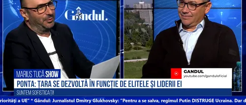 VIDEO | Victor Ponta: „Țara se dezvoltă în funcție de elitele și liderii ei. În România nu există inițiativă”