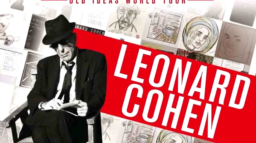 Leonard Cohen revine în Romania în cadrul turneului de promovare a noului său album
