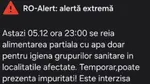 ULTIMA ORA | Revine apa în Prahova, de la ora 23.00, deocamdată doar la toaletă. A fost emis mesaj Ro Alert