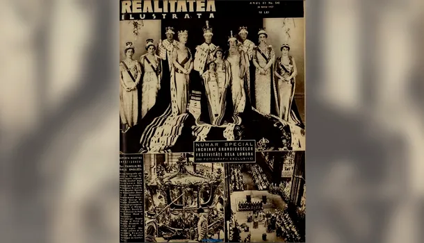 Cum a acoperit presa vremii din România ultima încoronare a unui rege britanic. Ediții speciale cu sute de fotografii exclusive