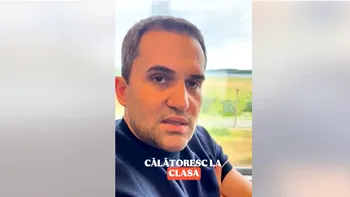 Ciprian Șerban, noul ministru al Transporturilor: „PROMISIUNE onorată! Astăzi dimineață, fără ca nimeni să știe, am plecat cu trenul spre Constanța”