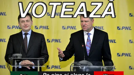 Sondaj. Pe cine ai alege la Președinție dintre Crin Antonescu sau Klaus Iohannis?