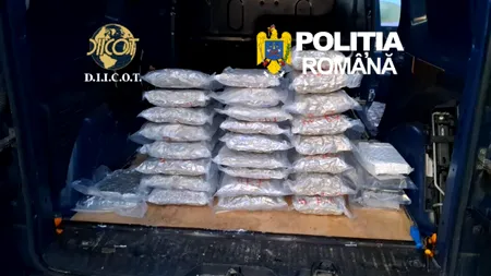Zeci de kilograme de droguri, capturate pe Autostrada A1. Un ucrainean și un român au fost reținuți