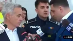 Momentul în care Călin Georgescu și George Simion sunt scoși din secția de vot de jandarmul de la pază/ „Nu e foarte frumos ce-ați făcut!”