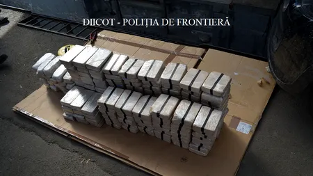 Narcos de România. Zeci de kilograme de heroină, în valoare de 1,5 milioane euro, confiscate de DIICOT și polițiști