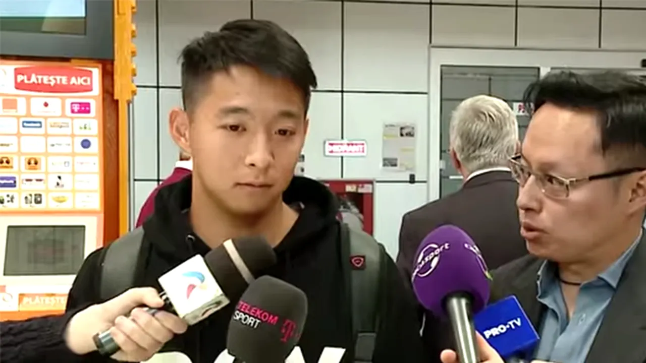 Lu Yuefeng, primul fotbalist chinez din România, a ajuns în țară. Primul cuvânt pe care l-a rostit în limba română