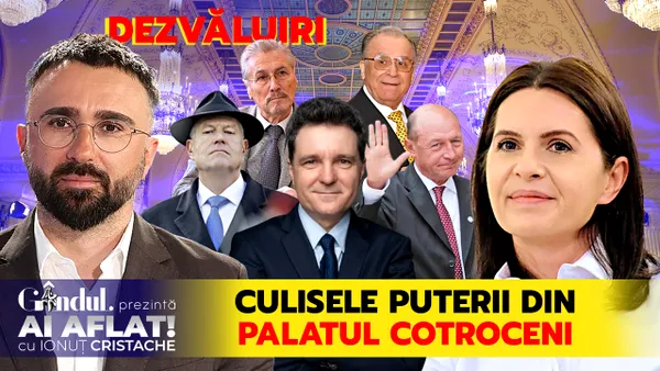 Adriana Săftoiu – secretele centrului de putere de la Cotroceni! | „Ai Aflat! Cu Ionuț  Cristache”