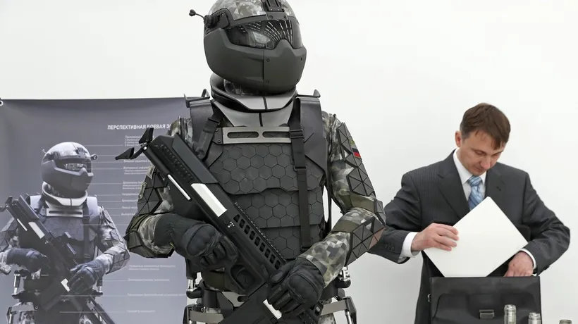 Ținută în șah de armata Ucrainei, Rusia își dorește soldați-cyborg: ”Exoscheletul acționat electric oferă puteri letale”