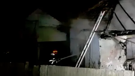 Tragedie în Bacău. O fetiță de doar 9 ani și mama ei au murit în urma unui incendiu - VIDEO