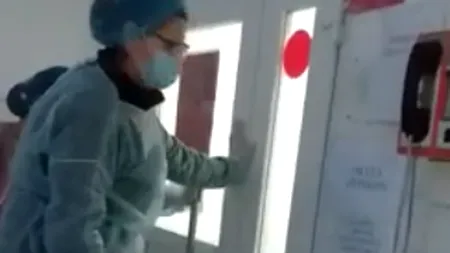 Un fost primar din Teleorman, infectat cu Covid-19 a fugit din spital. Două asistente au încercat să-l oprească: „Măi, Marian, potolește-te!” (VIDEO)