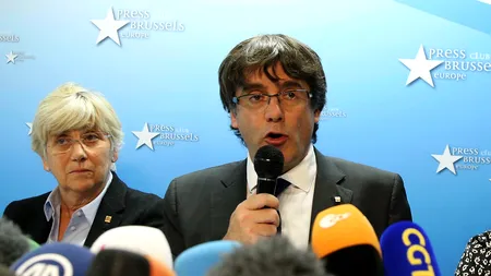 Procuratura din Spania cere mandat internațional de închisoare pentru Puigdemont și pentru toți membrii fostului Cabinet care se află la Bruxelles