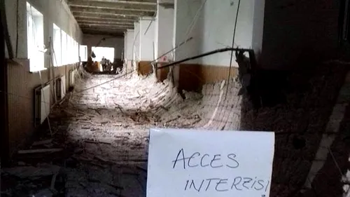 Știrea anului în învățământ: Școala 141, în care s-a prăbușit tavanul, SINGURA din Sectorul 5 care avea autorizație ISU