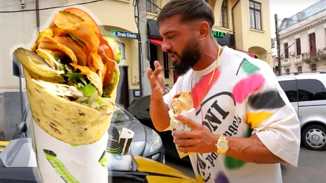 Ce conține, de fapt, celebra shaorma HATZ a lui Dorian Popa, vândută la Shaormeria Băneasa