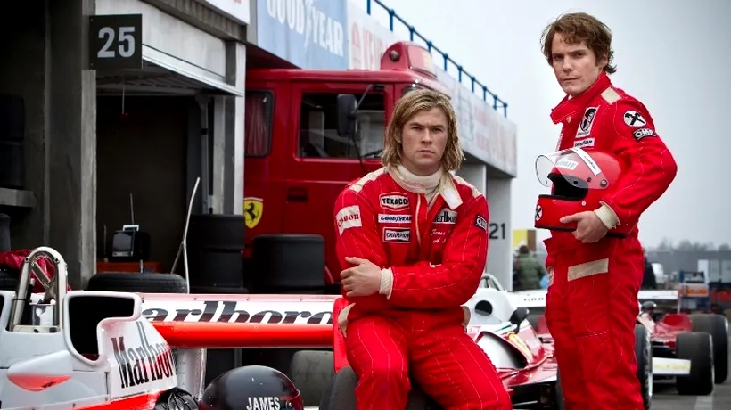 Rivalitatea dintre legendarii piloți de Formula 1: Niki Lauda și James Hunt ecranizată în Rush