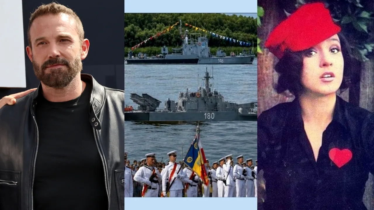 15 August, calendarul zilei: Ziua Marinei Române. Ben Affleck împlinește 54 de ani. Moare Anda Călugăreanu, la doar 45 de ani
