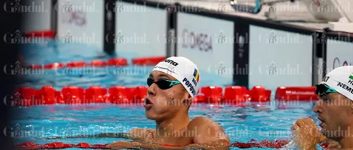 David Popovici, în FINALA de 100 m liber de la Paris. Marele eveniment, miercuri, de la ora 23.39