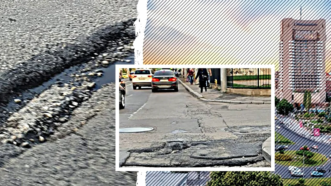 Bucureștiul, capitala europeană plină de gropi. Șoferii acuză că-și distrug mașinile și își pun viața în pericol: „Arterele importante au devenit o cursă cu obstacole” (REPORTAJ)